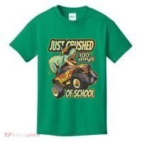 TRex Just Crushed 100 Days Of School Kids T-Shirt thumb 0