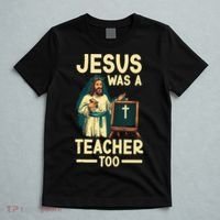 Teaching Jesus Christ Religion Christian School Teacher T-Shirt thumb 5