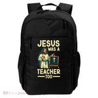 Teaching Jesus Christ Religion Christian School Teacher Backpack thumb 0