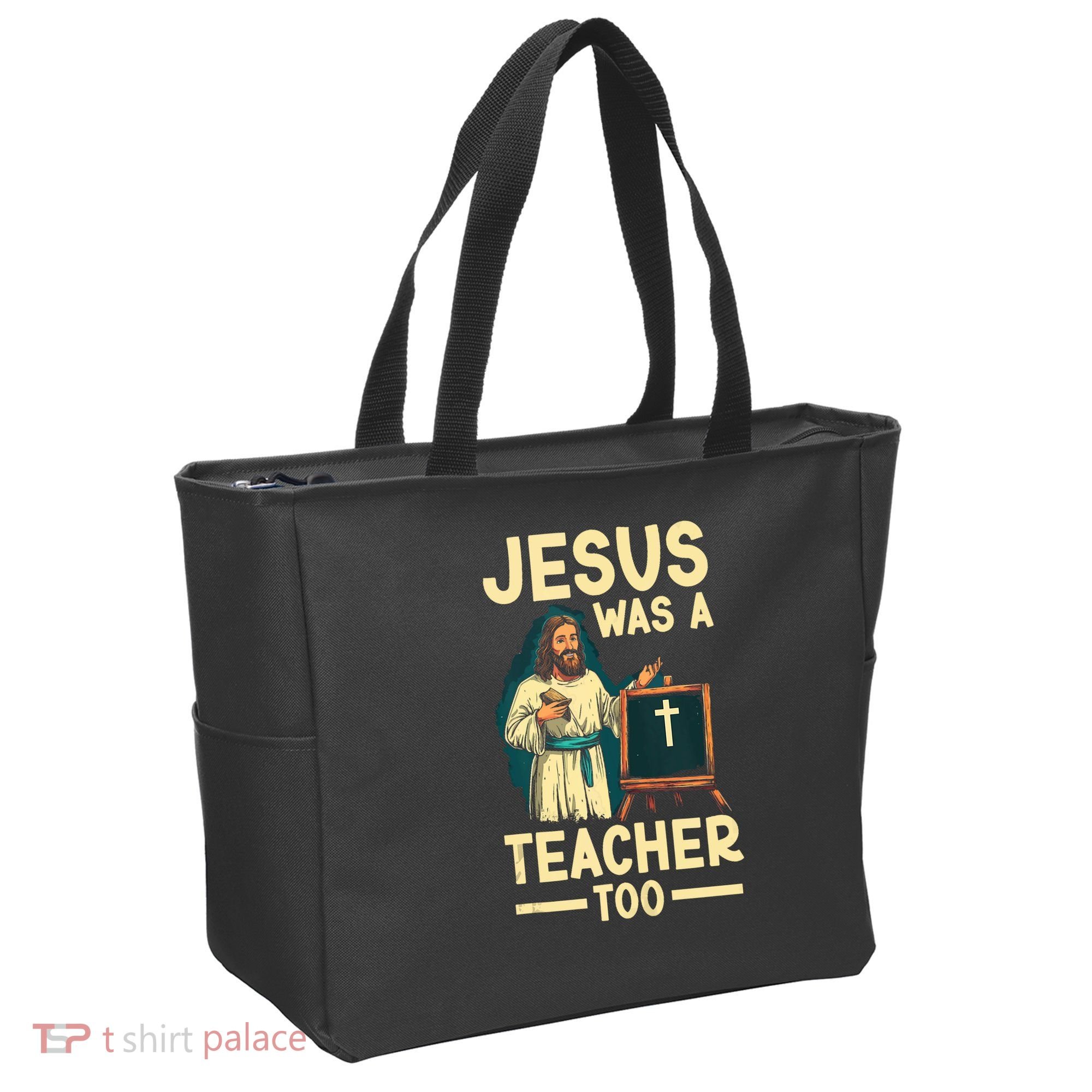 Teaching Jesus Christ Religion Christian School Teacher Tote Bag