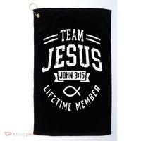 Team Jesus Christian Gifts Golf Towel thumb 0