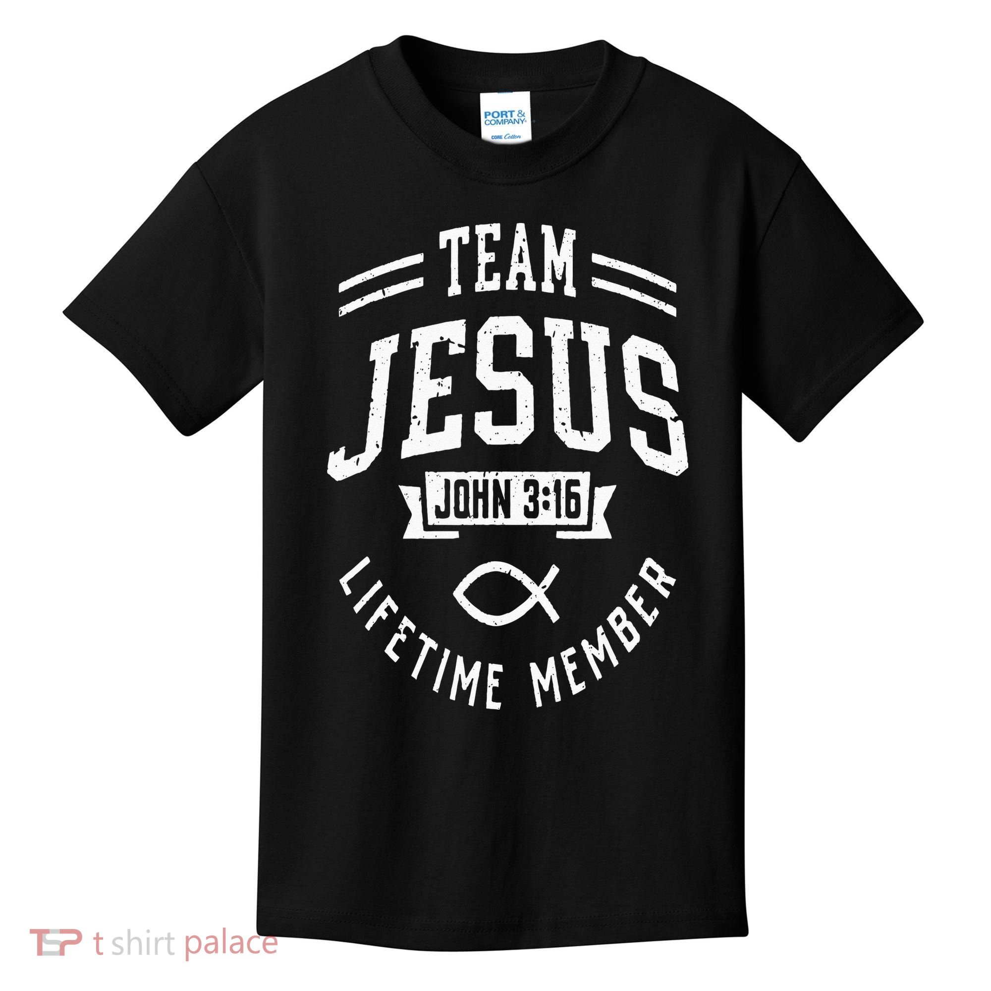 Team Jesus Christian Gifts Kids T-Shirt