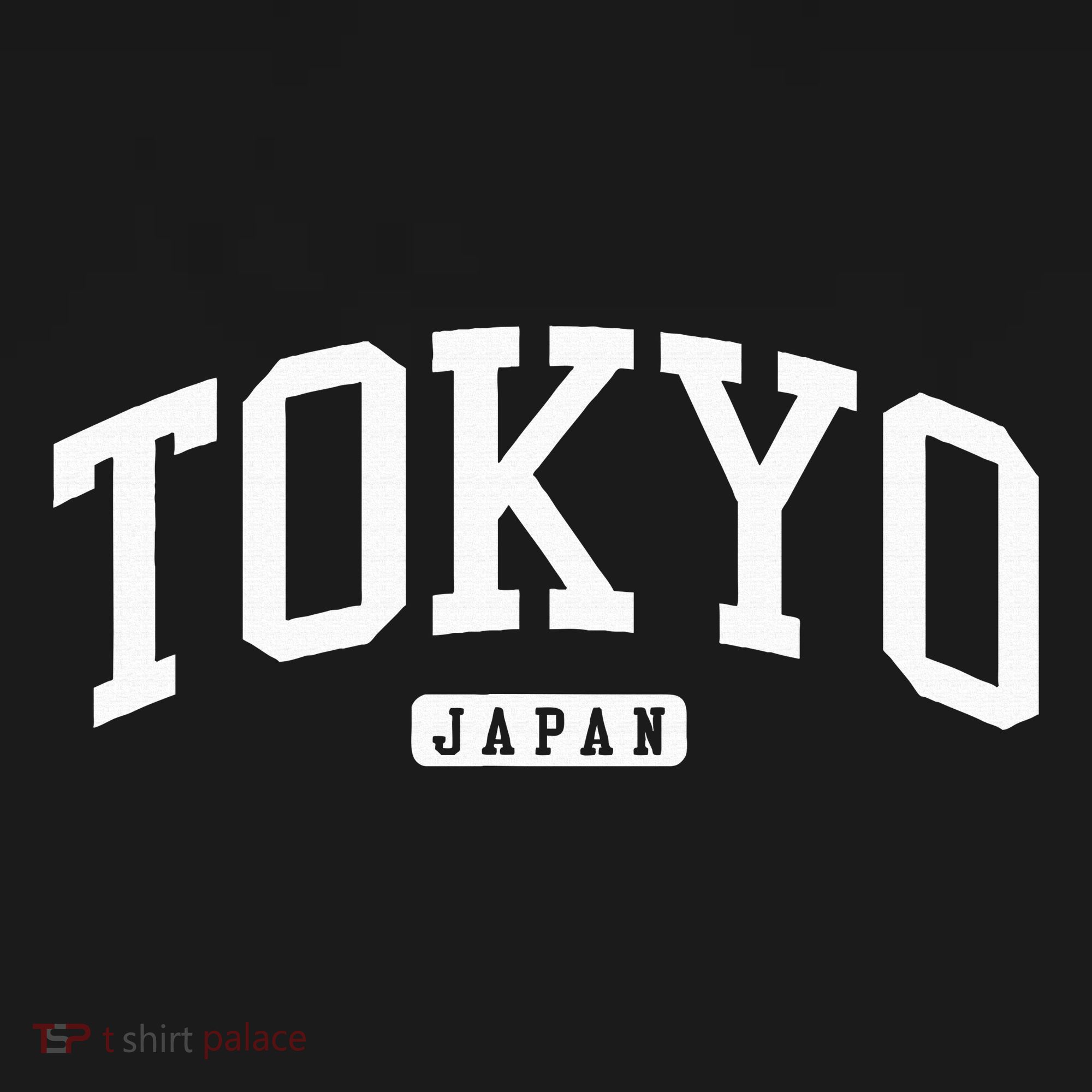Tokyo Japan College University Style T-Shirt