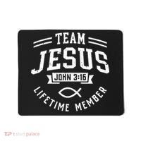 Team Jesus Christian Gifts Mousepad thumb 0
