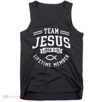 Team Jesus Christian Gifts Tank Top thumb 0