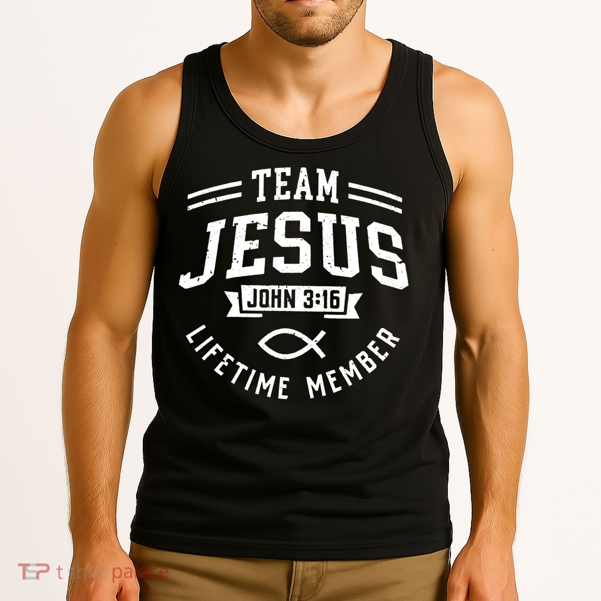 Team Jesus Christian Gifts Tank Top