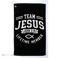 Team Jesus Christian Gifts Golf Towel thumb 0