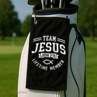 Team Jesus Christian Gifts Golf Towel thumb 2