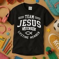 Team Jesus Christian Gifts Kids T-Shirt thumb 3