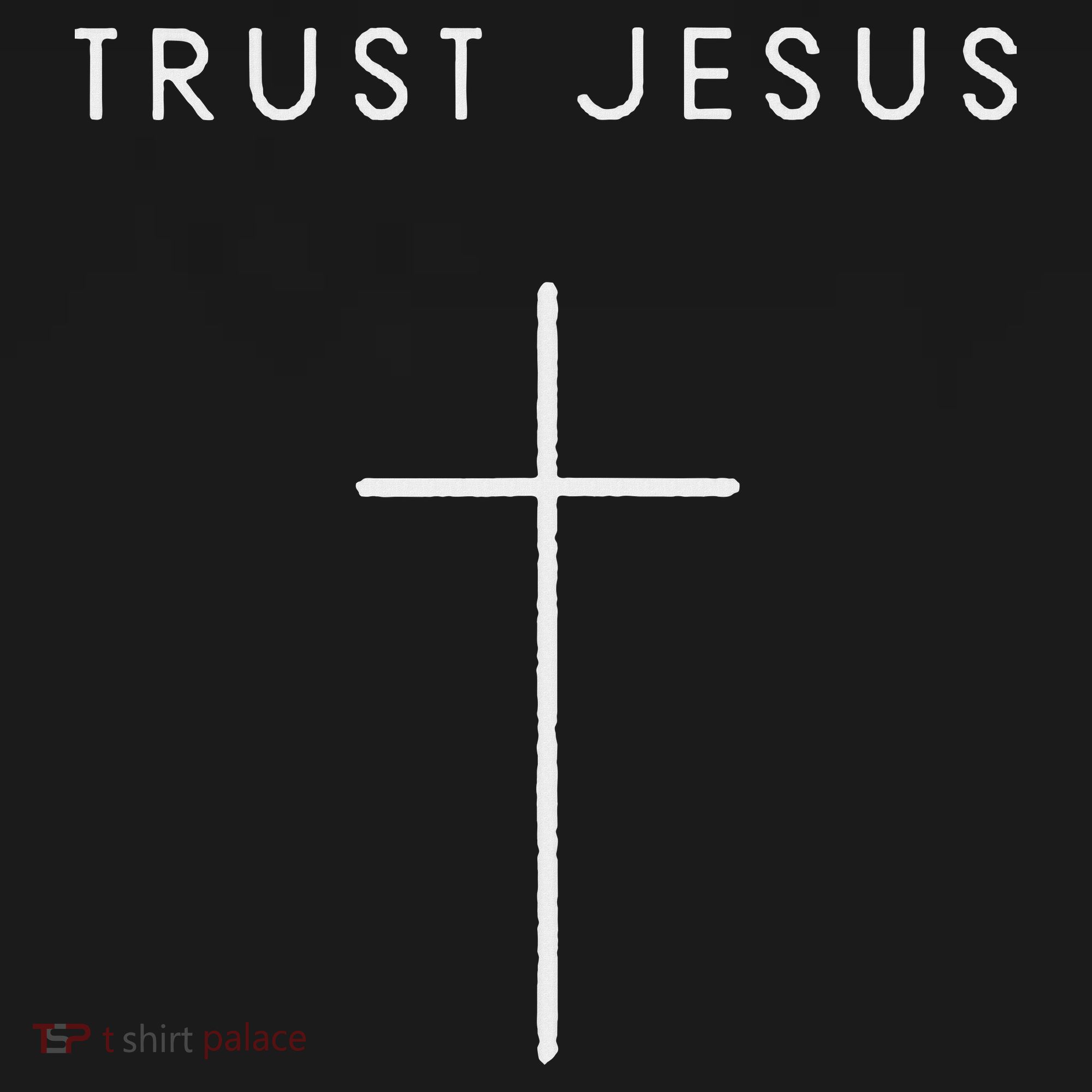 Trust Jesus Cross Minimalist Christian Religious Jesus Hoodie