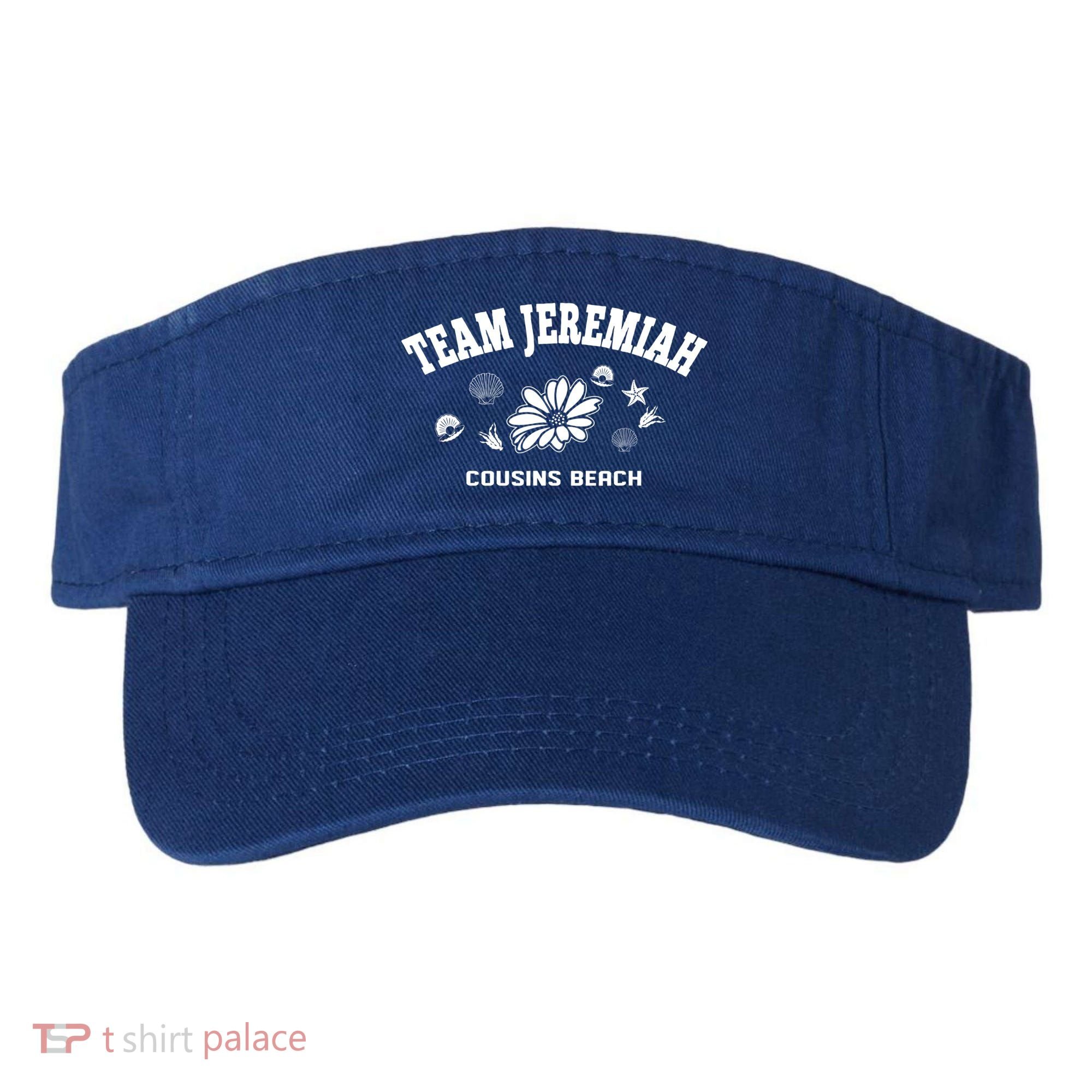 Team Jeremiah Cousin Beach The Summer I Turned Pretty TSITP Visor