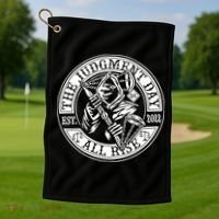 The Judgment Day Est 2024 Golf Towel thumb 1