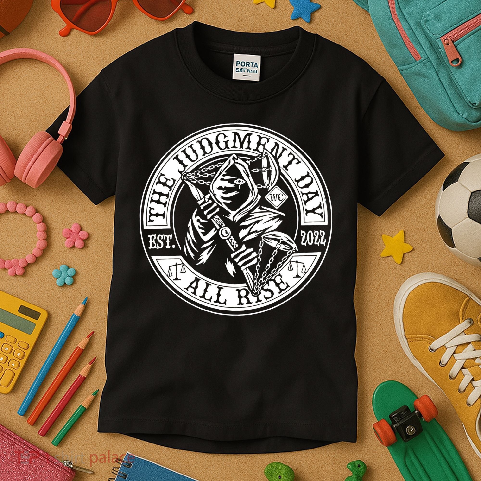 The Judgment Day Est 2024 Kids T-Shirt