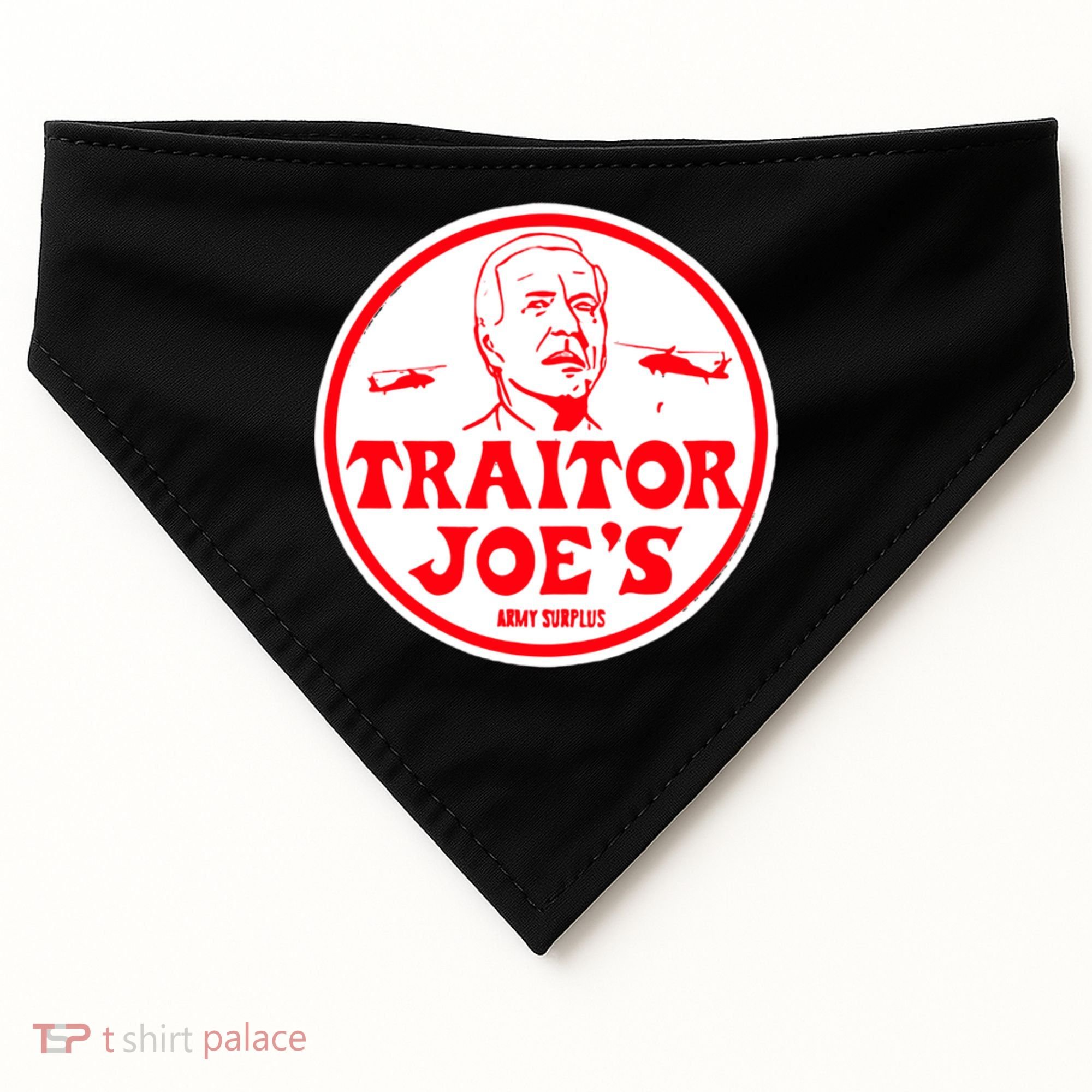 Traitor Joe's Funny USA-Made Doggie Bandana