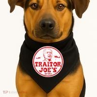Traitor Joe's Funny USA-Made Doggie Bandana thumb 1