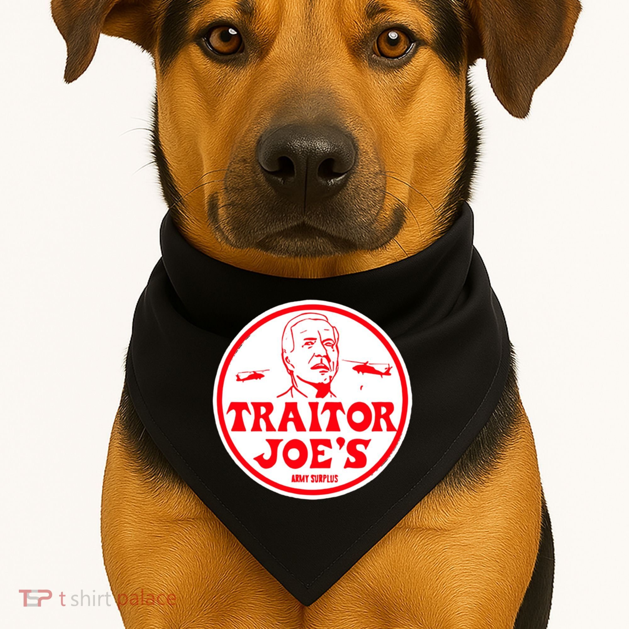 Traitor Joe's Funny USA-Made Doggie Bandana