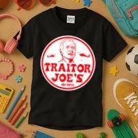 Traitor Joe's Funny Kids T-Shirt thumb 3