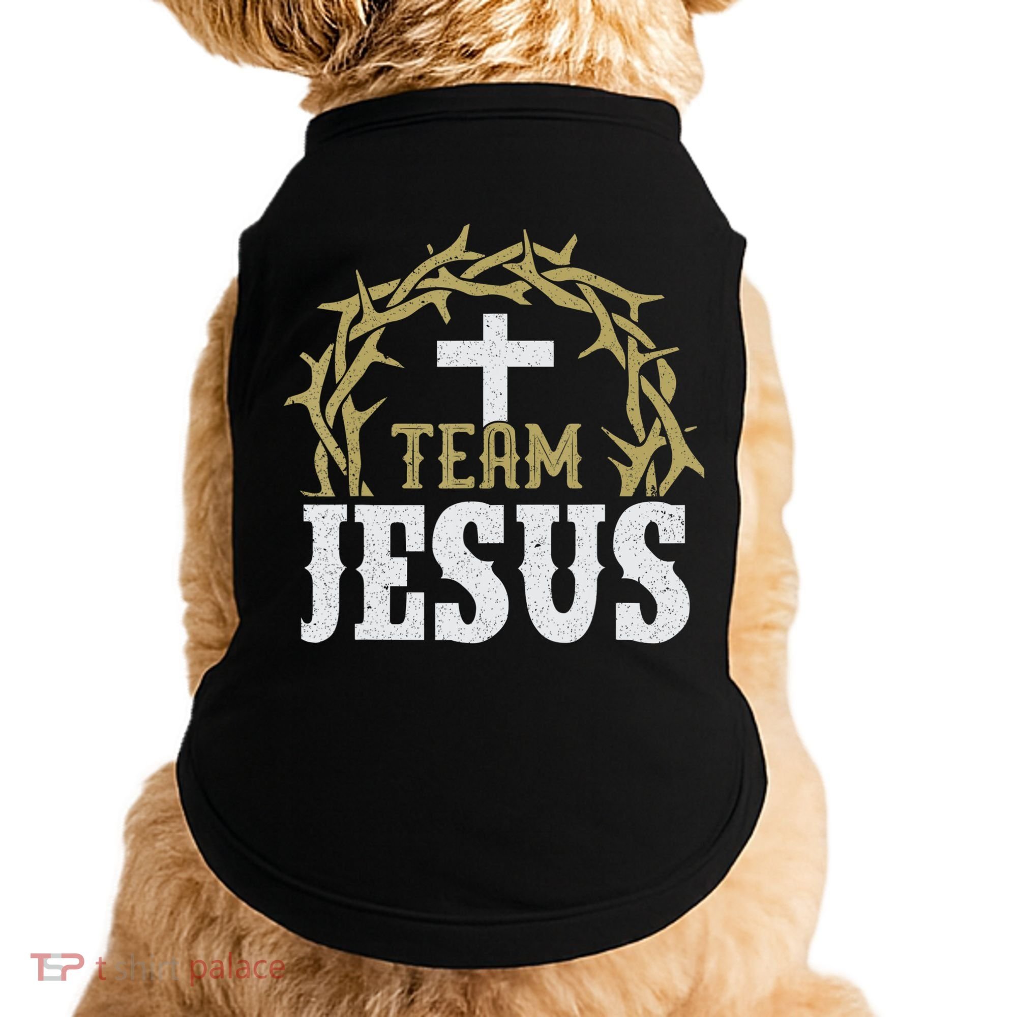 Team Jesus For Christian And True Believer Doggie Tank