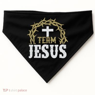 Team Jesus For Christian And True Believer USA-Made Doggie Bandana