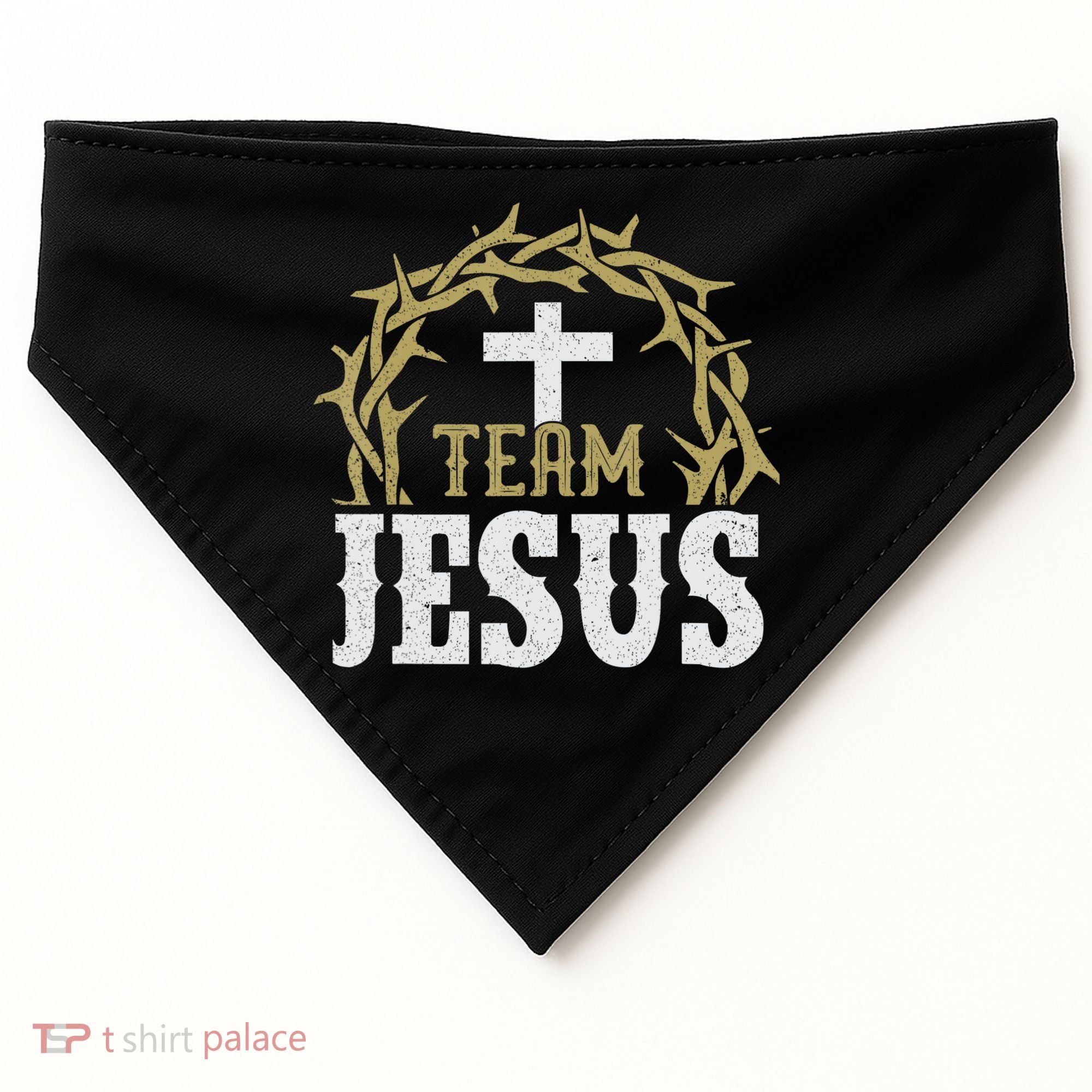 Team Jesus For Christian And True Believer USA-Made Doggie Bandana