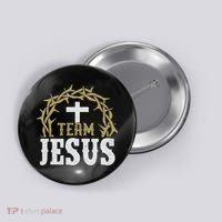 Team Jesus For Christian And True Believer Button thumb 0