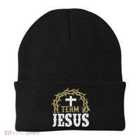 Team Jesus For Christian And True Believer Beanie thumb 0
