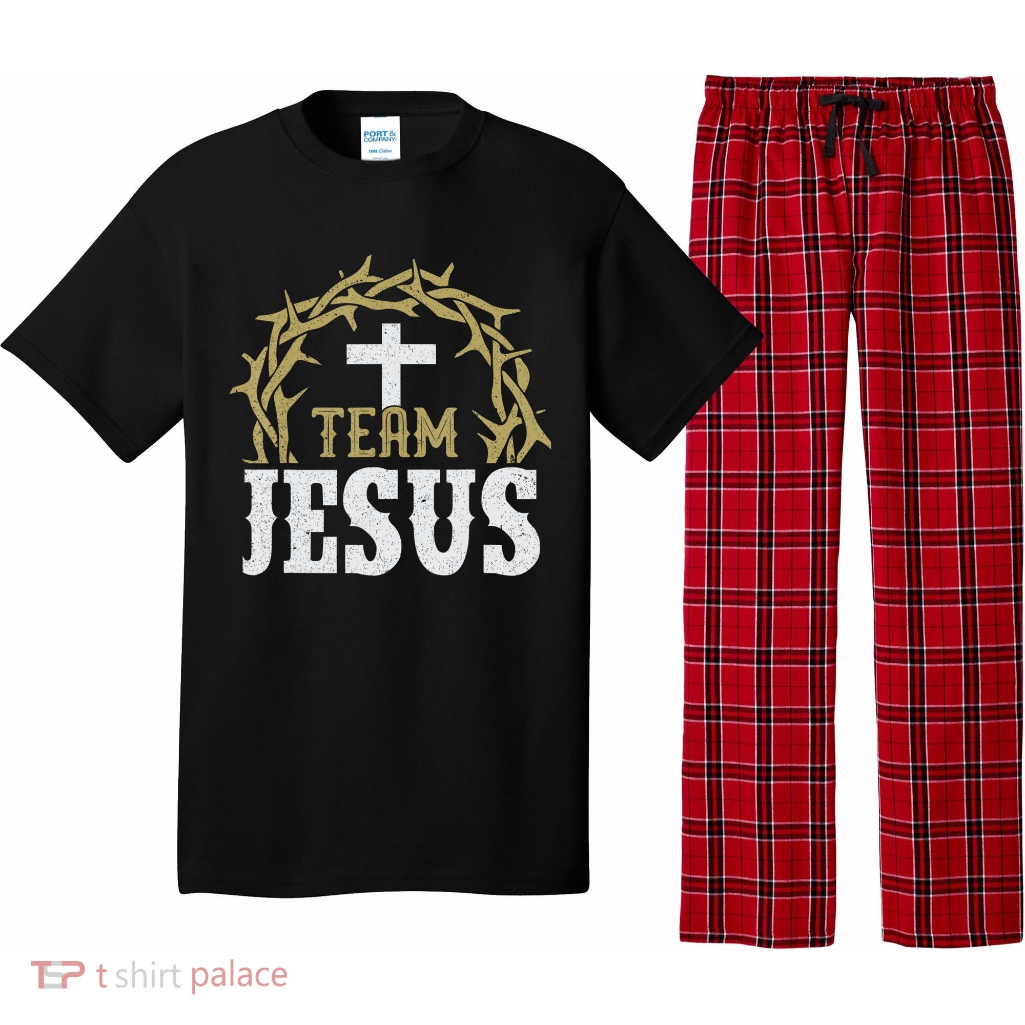 Team Jesus For Christian And True Believer Pajama Set