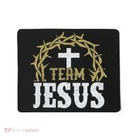 Team Jesus For Christian And True Believer Mousepad thumb 0