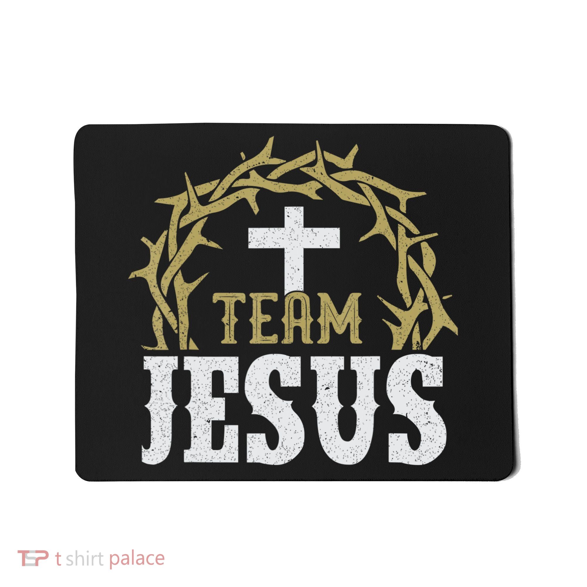 Team Jesus For Christian And True Believer Mousepad