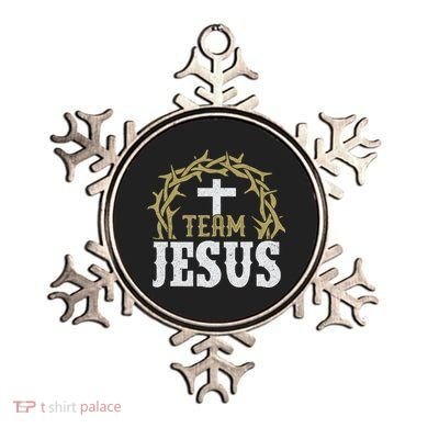 Team Jesus For Christian And True Believer Ornament