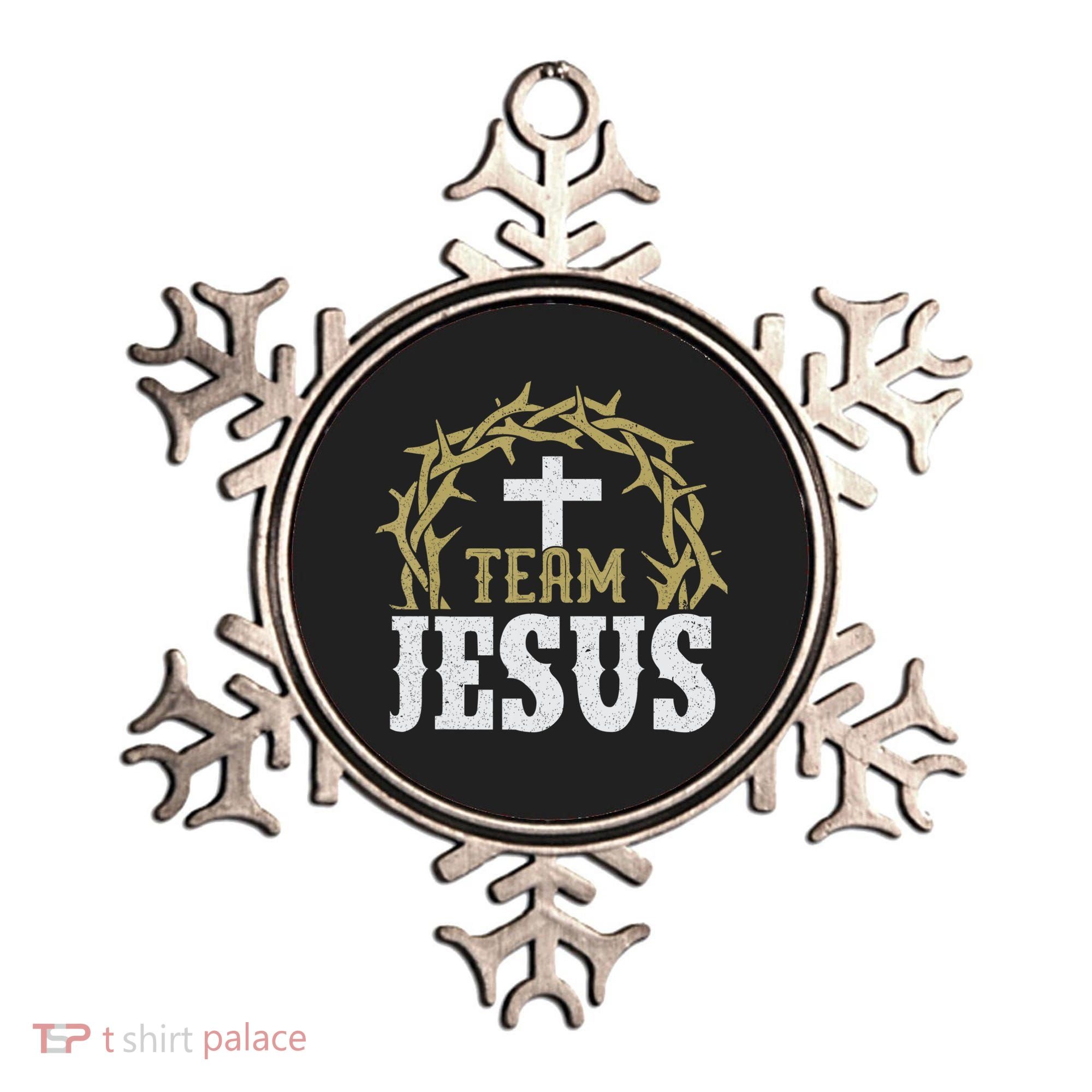 Team Jesus For Christian And True Believer Ornament