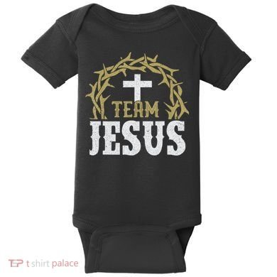 Team Jesus For Christian And True Believer Baby Bodysuit