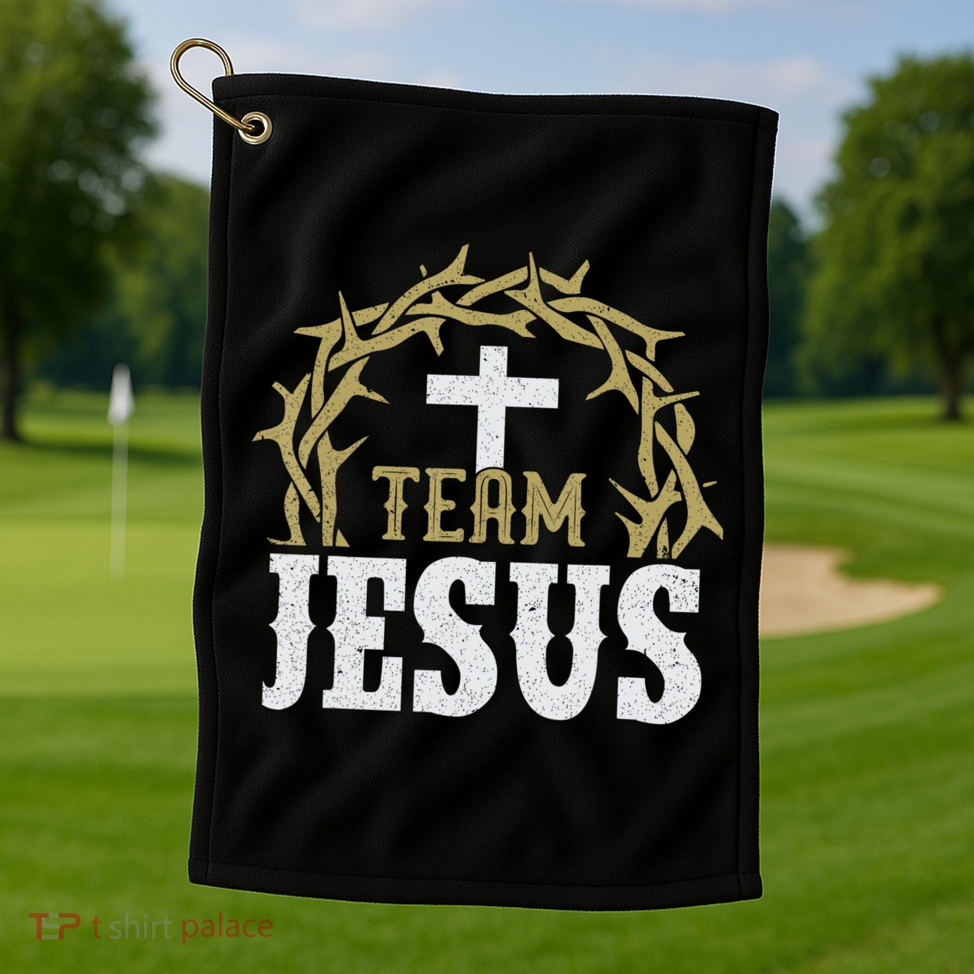 Team Jesus For Christian And True Believer Golf Towel