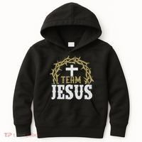 Team Jesus For Christian And True Believer Kids Hoodie thumb 0