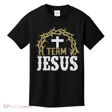 Team Jesus For Christian And True Believer Kids T-Shirt