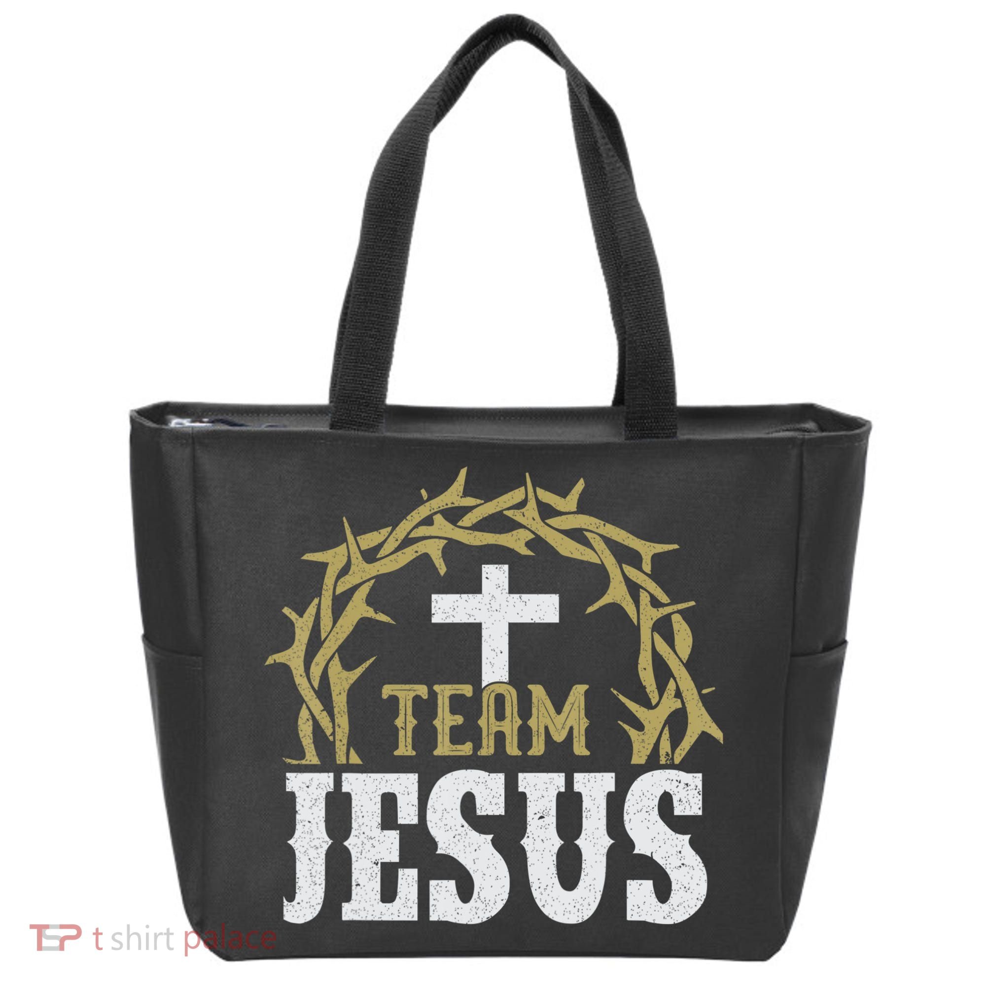 Team Jesus For Christian And True Believer Tote Bag