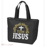 Team Jesus For Christian And True Believer Tote Bag thumb 3