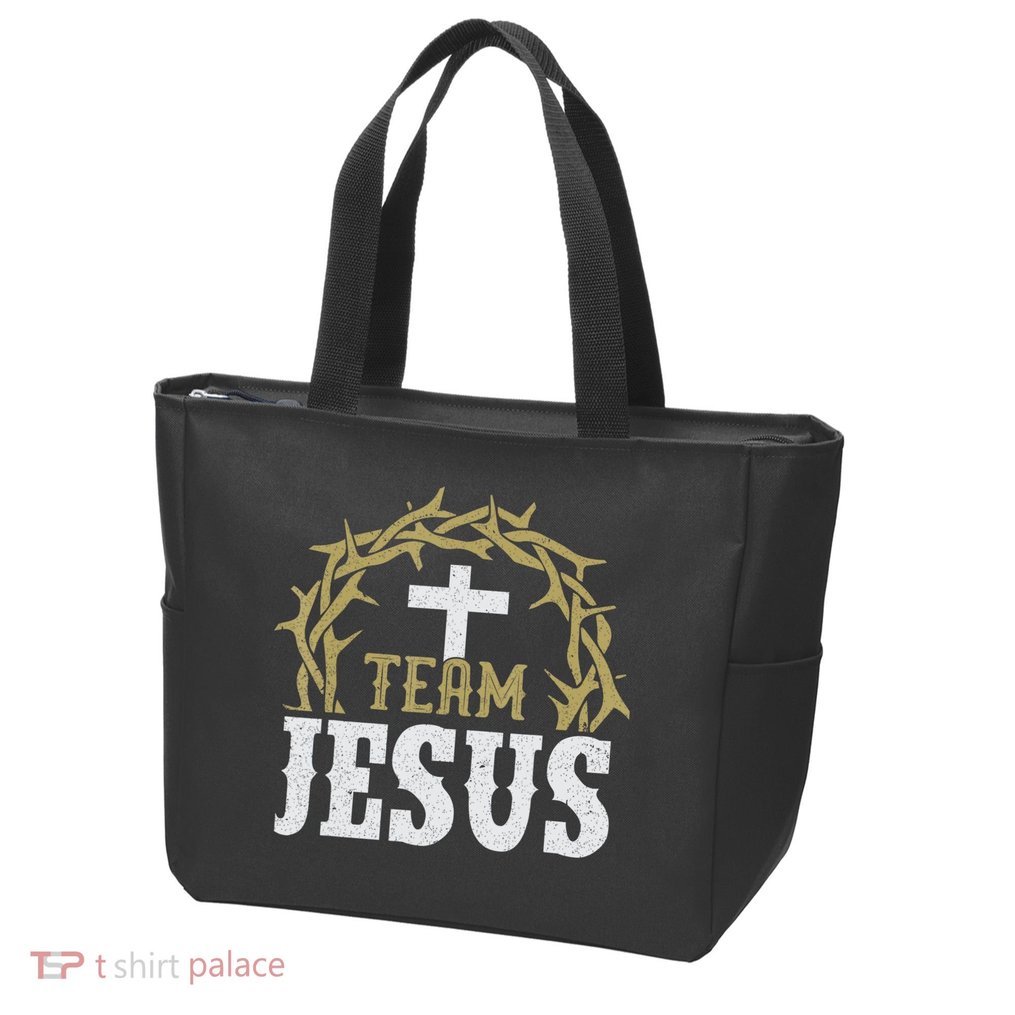 Team Jesus For Christian And True Believer Tote Bag