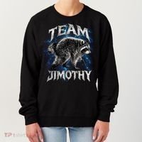 Team JIMOTHY Funny Raccoon Meme Women's Sweatshirt thumb 0