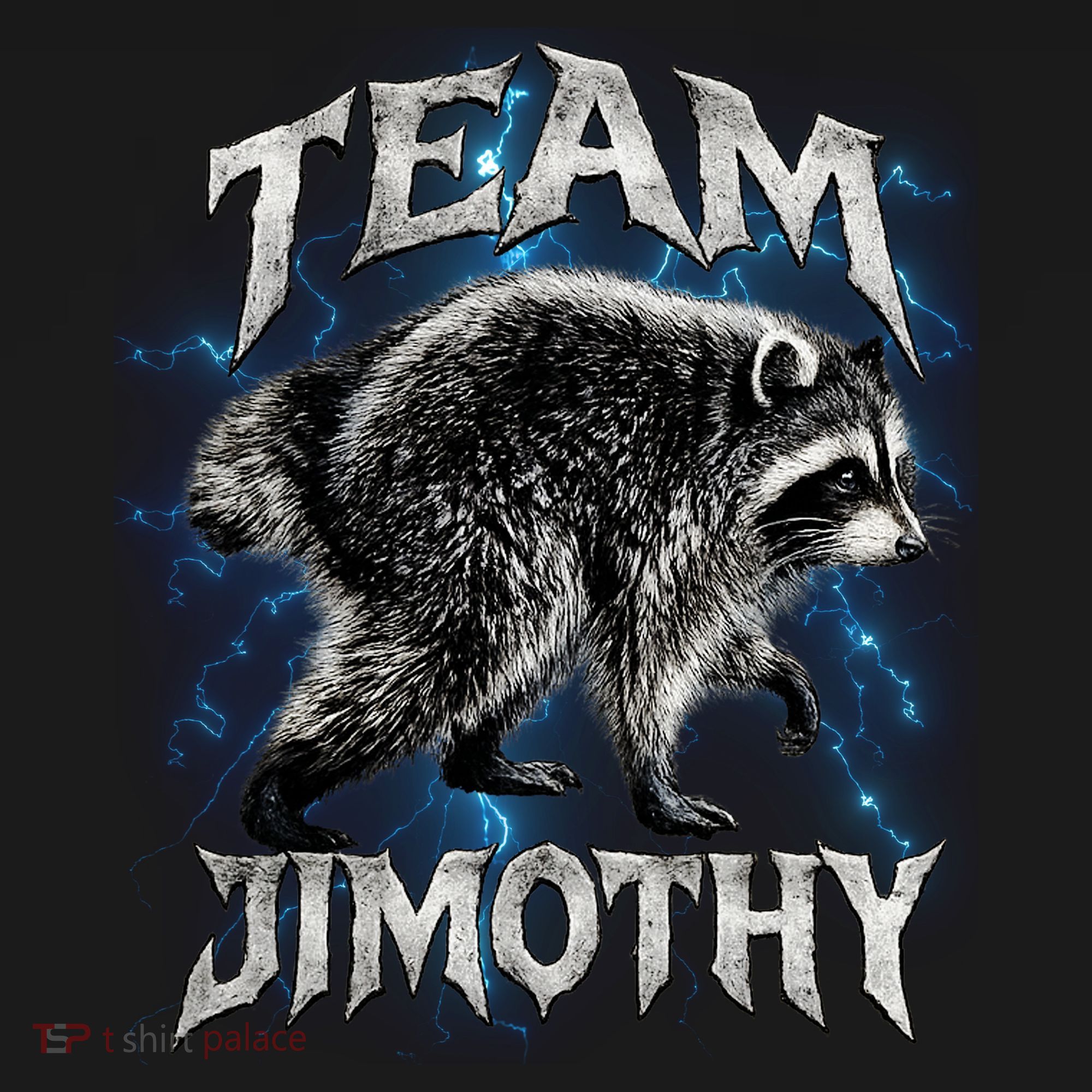 Team JIMOTHY Funny Raccoon Meme Women's Hoodie