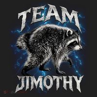 Team JIMOTHY Funny Raccoon Meme Hat thumb 2