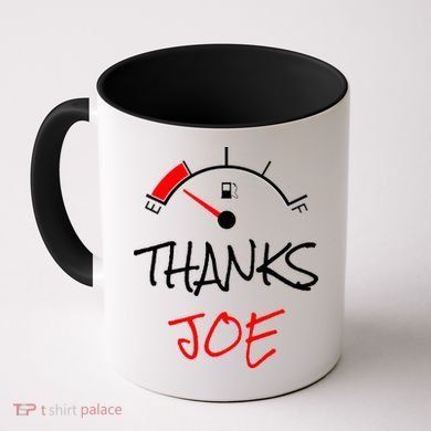 Thanks Joe Gas Tank On E Anti Biden Coffee Mug