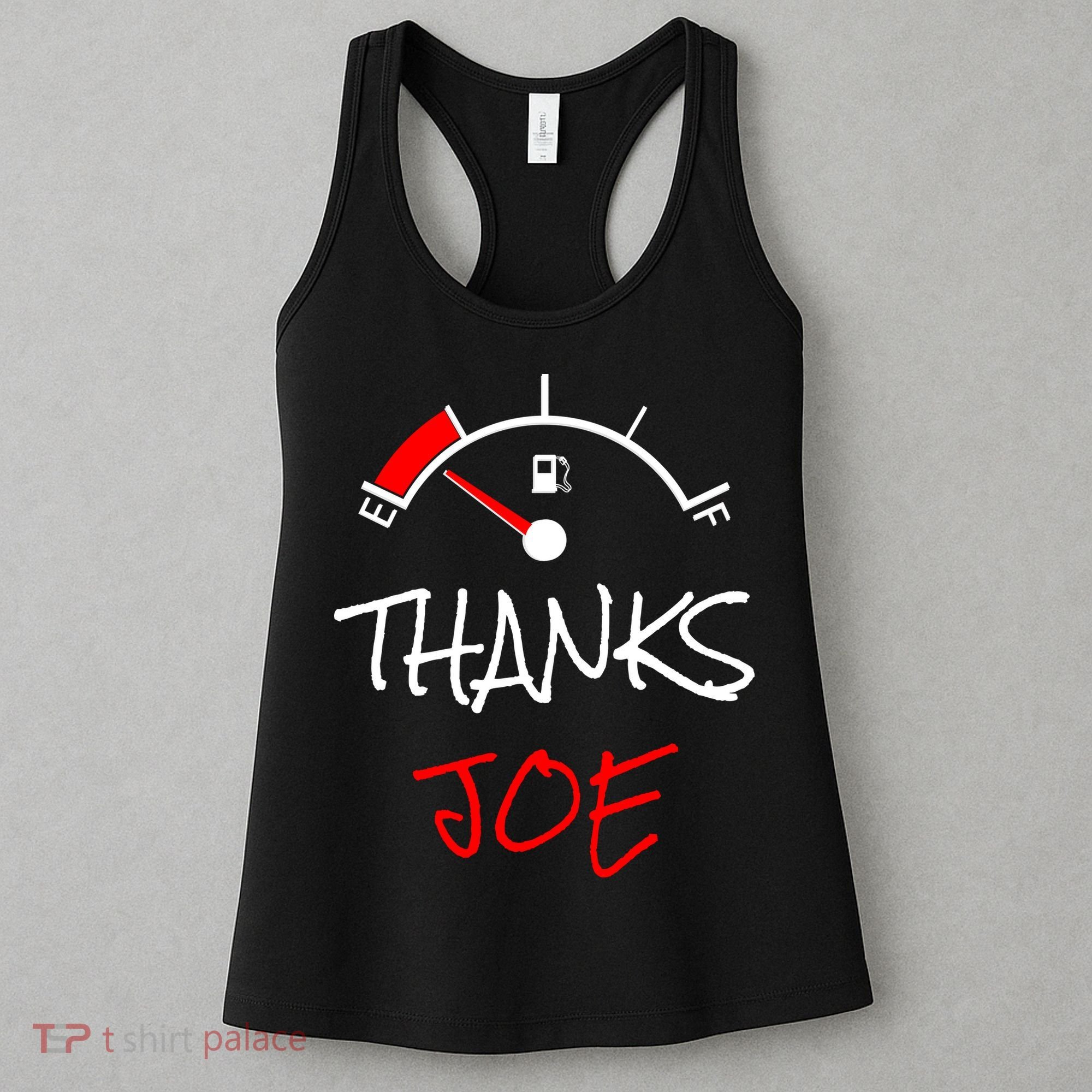 Thanks Joe Gas Tank On E Anti Biden Women's Tank Top