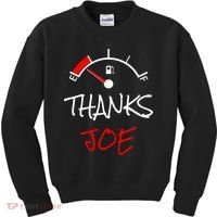 Thanks Joe Gas Tank On E Anti Biden Kids Sweatshirt thumb 0