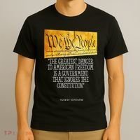 Thomas Jefferson Greatest Danger To American Freedom T-Shirt thumb 3