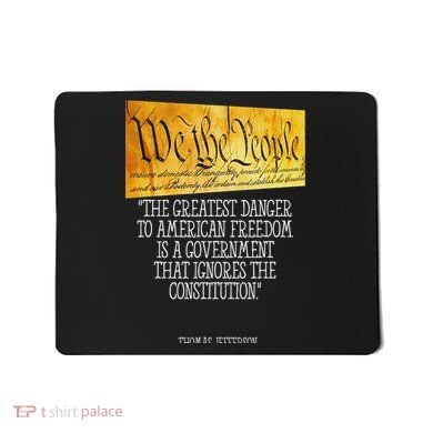 Thomas Jefferson Greatest Danger To American Freedom Mousepad