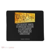 Thomas Jefferson Greatest Danger To American Freedom Mousepad thumb 0