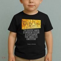 Thomas Jefferson Greatest Danger To American Freedom Toddler T-Shirt thumb 2