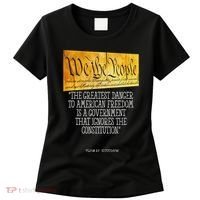 Thomas Jefferson Greatest Danger To American Freedom Women's T-Shirt thumb 0