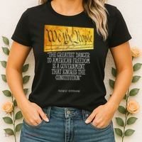 Thomas Jefferson Greatest Danger To American Freedom Women's T-Shirt thumb 2
